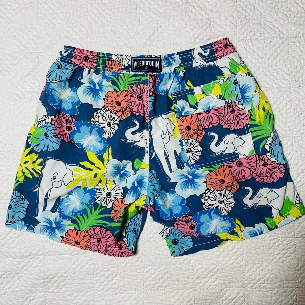 Vilebrequin - Moorea Elephant Boys Swim Trunk 14